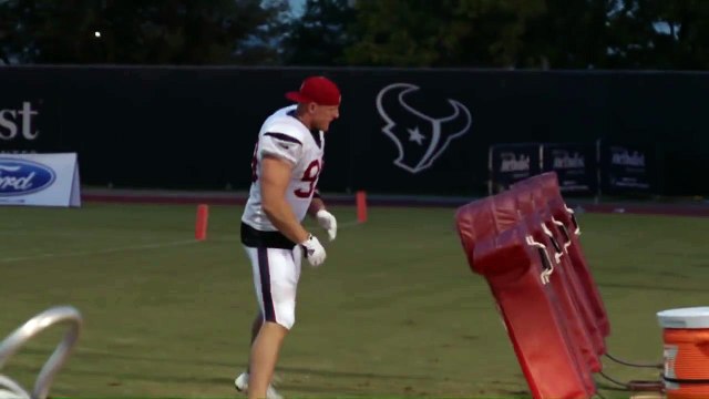 J.J. Watt proves his dedication to his fans - 2015 Hard Knocks The Houston Texans