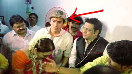 Govinda's Son Spotted | Ganesh Chathurthi Celebration