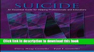 [PDF] Suicide: An Essential Guide for Helping Professionals and Educators Popular Online