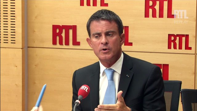 Manuel Valls sur RTL : Il faut continuer cette baisse d'impôts