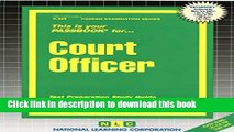 Read Court Officer(Passbooks) (Career Examination Passbooks)  Ebook Free
