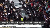 Mexico Bids Farewell to Singer Juan Gabriel