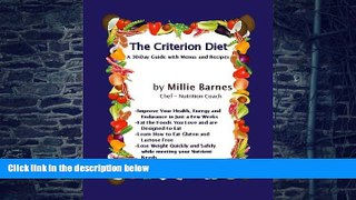 Big Deals  The Criterion Diet (The Criterion Diet )  Best Seller Books Most Wanted