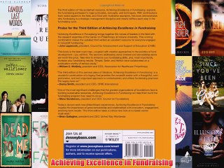 [PDF] Achieving Excellence in Fundraising Popular Colection