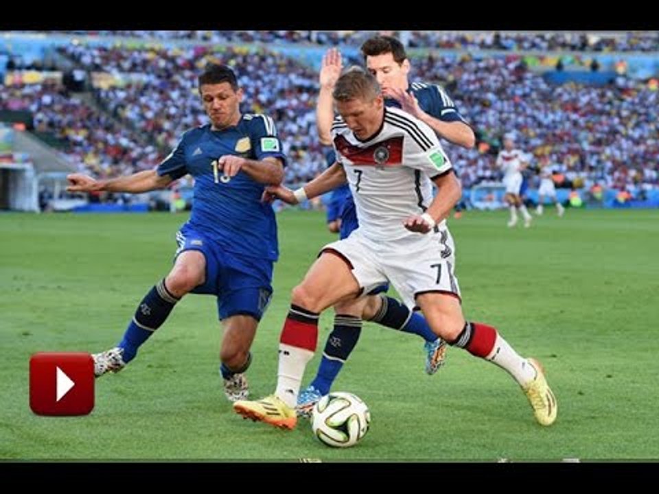 Germany Beat Argentina 1- 0 Fifa World Cup Finals: Gotze's Winning Goal