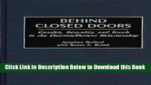 [Download] Behind Closed Doors: Gender, Sexuality, and Touch in the Doctor/Patient Relationship