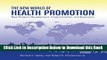 [Best] The New World of Health Promotion: New Program Development, Implementation, and Evaluation