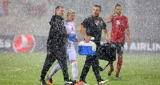Arnavutluk - Makedonya Maçı Yarıda Kaldı