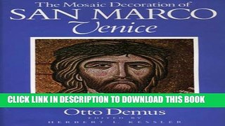 [PDF] The Mosaic Decoration of San Marco, Venice Full Online