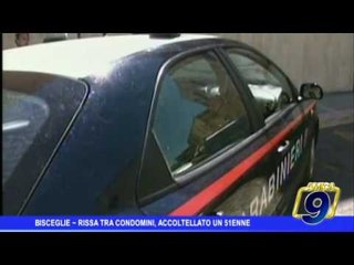 Bisceglie | Rissa tra condomini, accoltellato un 51enne