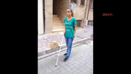 Doğuştan Görme Engelli Öğrenci Merve'ye 'Barınma' Engeli