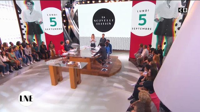 Jean-Luc Lemoine présente la météo dans La nouvelle édition sur C8 - Regardez