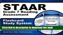 Read STAAR Grade 7 Reading Assessment Flashcard Study System: STAAR Test Practice Questions   Exam