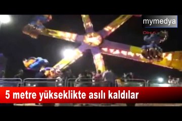 Konya'da lunapark eğlencesi kabusa döndü