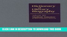 [PDF] Vladimir Nabokov: A Documentary Volume (Dictionary of Literary Biography) Popular Colection