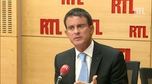 Manuel Valls sur RTL : 