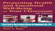 [Read] Promoting Health And Emotional Well-Being In Your Classroom Popular Online