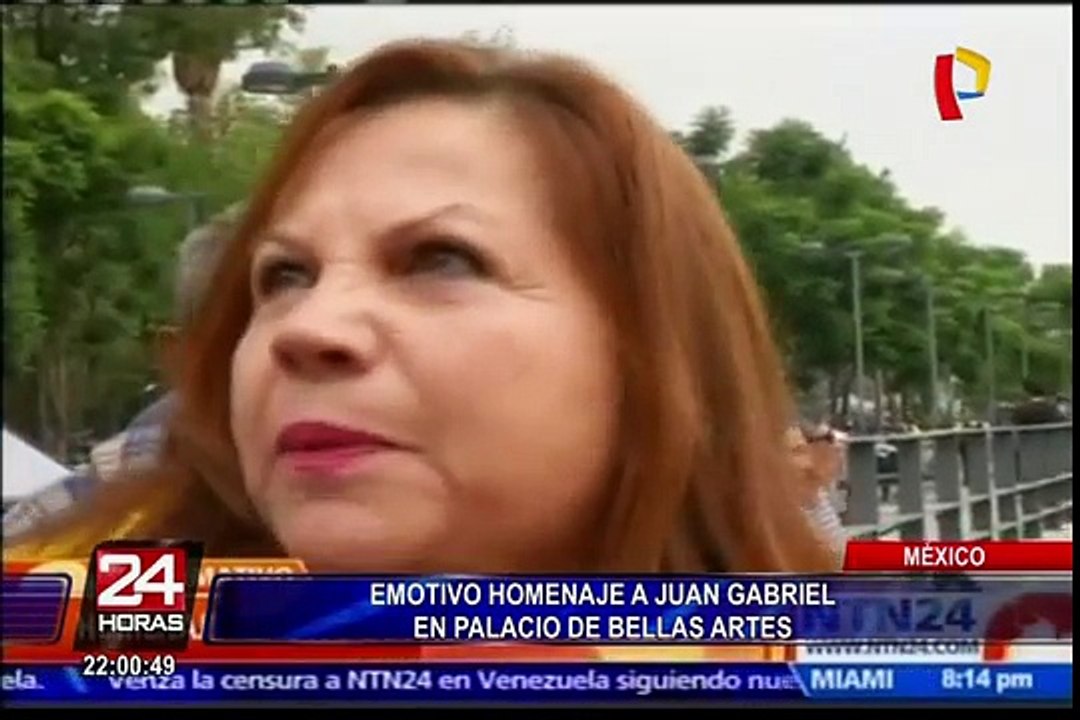 Juan Gabriel tuvo emotivo homenaje en Palacio de Bellas Artes