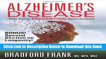 [PDF] Alzheimer s Disease: The New Prevention Revolution Online Ebook