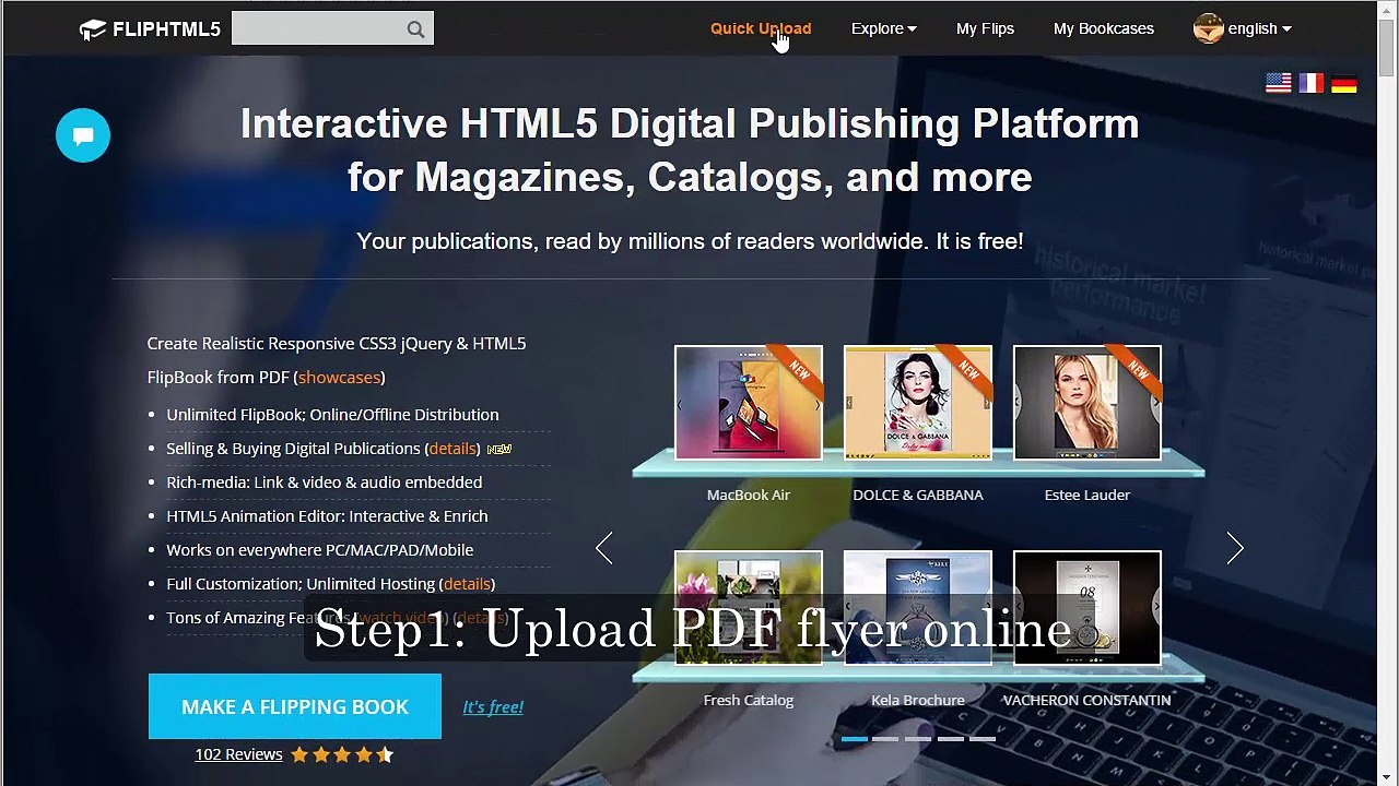 Online Flyer Maker to Publish Interactive Flipping Flyers