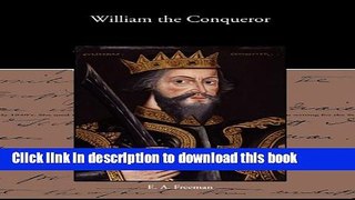 Read William the Conqueror  Ebook Free