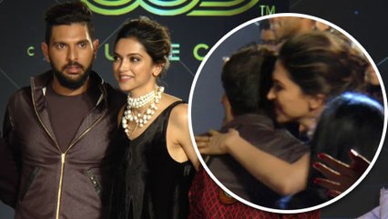 Deepika Padukone Hugs And Praises Her Ex Yuvraj Singh