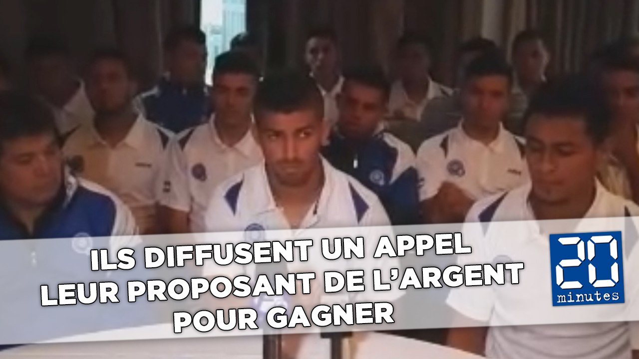 Ils diffusent un appel  leur proposant de l’argent  pour gagner