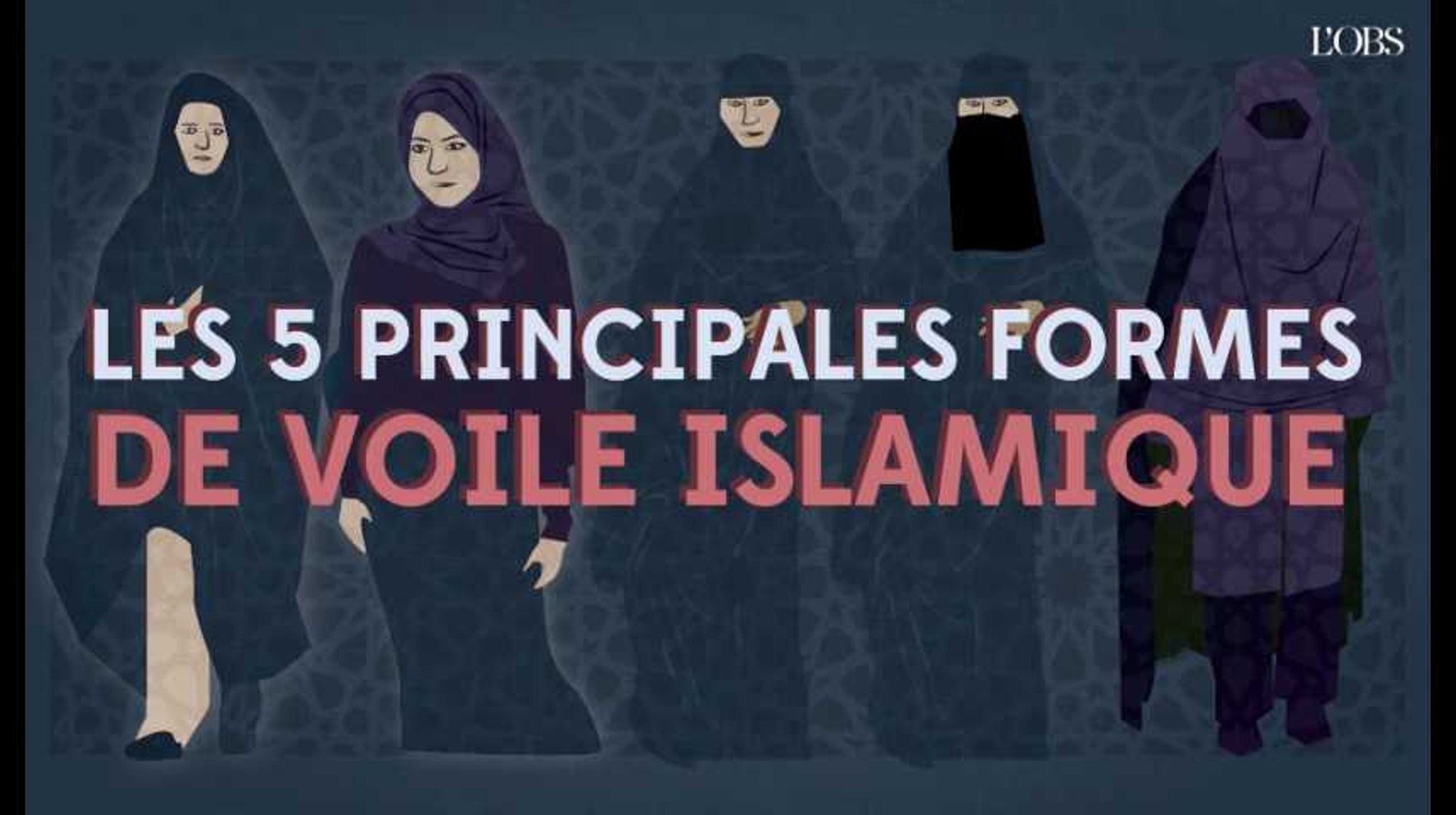 Les 5 principales formes de voile islamique - Vidéo Dailymotion