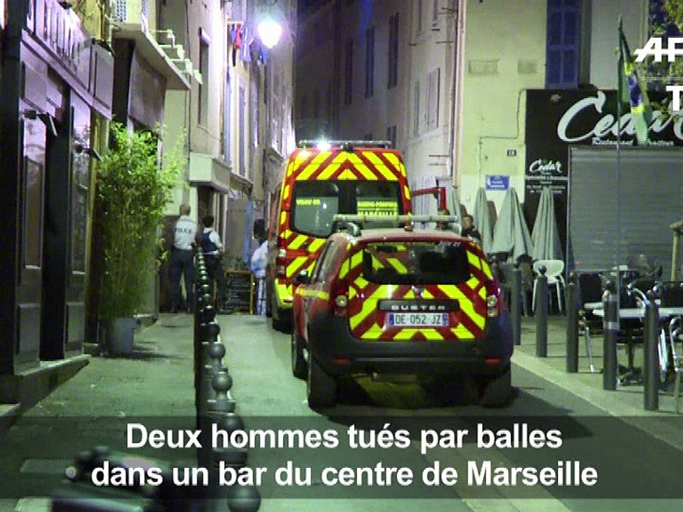 Marseille: deux hommes tués par balles dans un bar du centre ville