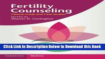 [PDF] Fertility Counseling: Clinical Guide and Case Studies Free Ebook