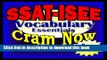 Read SSAT - ISEE Prep Test VOCABULARY REVIEW Flash Cards--CRAM NOW!--SSAT - ISEE Exam Review