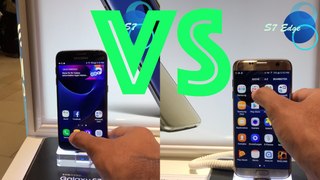 Galaxy S7 vs S7 Edge - Quick Comparison