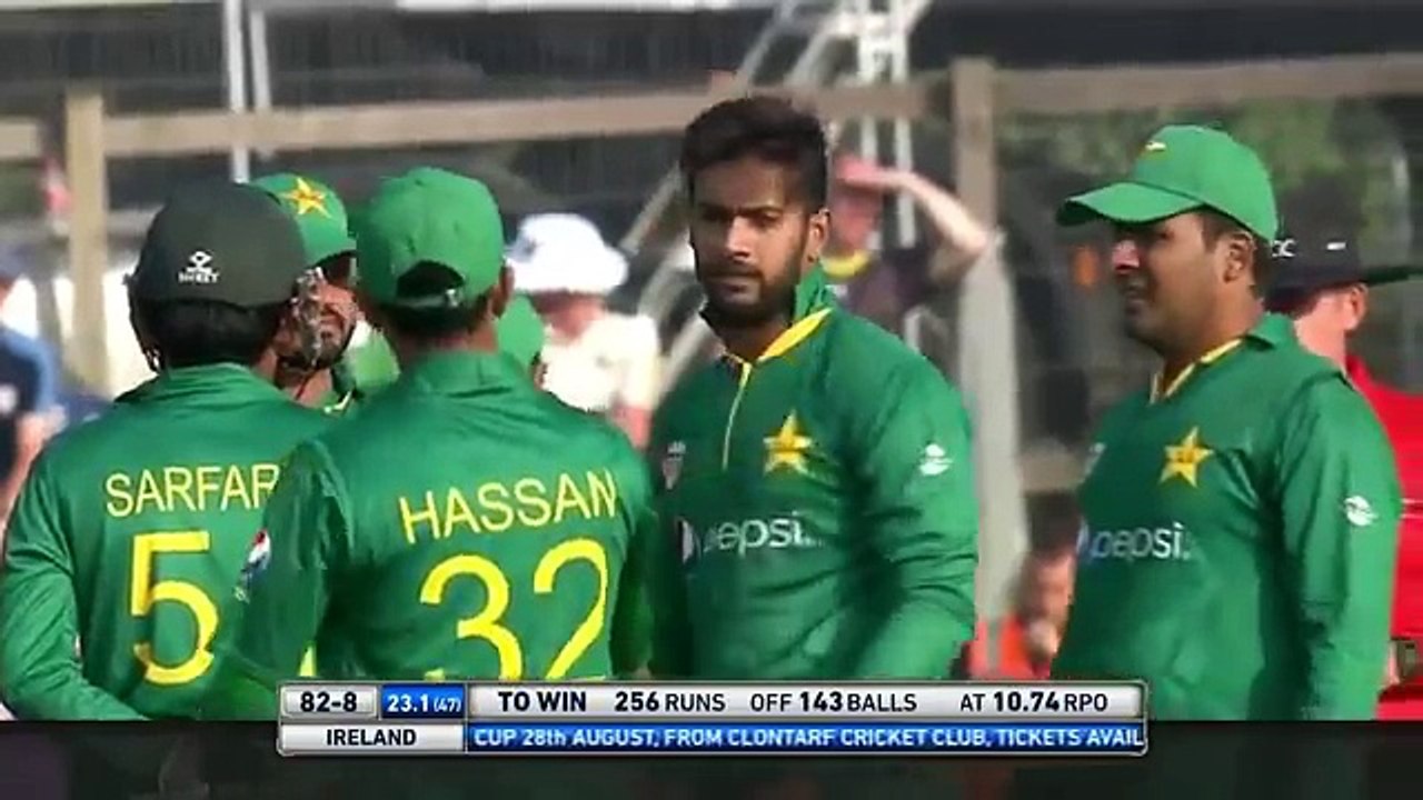 Imad Wasim Five Wickets Haul Vs Ireland 1st Odi 2016