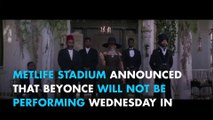 Beyonce postpones concert due to 