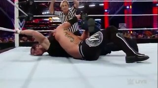 WWE RAW 6/27/2016 Dean Ambrose vs Aj Styles