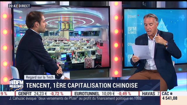 Regard sur la Tech: Tencent devient la première capitalisation boursière de Chine - 05/09
