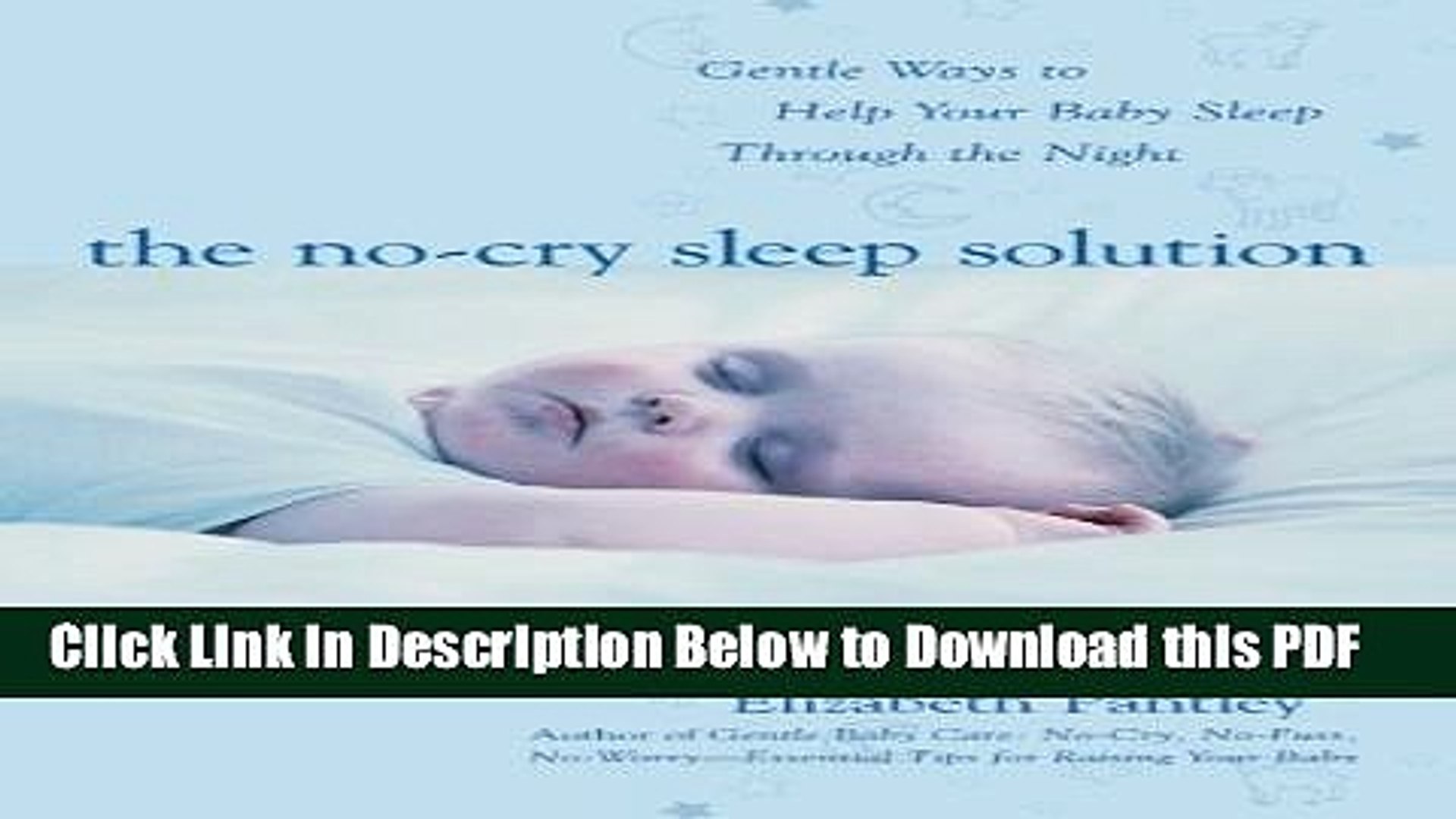 no cry sleep solution