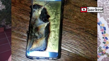 Problems with the Samsung Galaxy Note 7 - Explosions