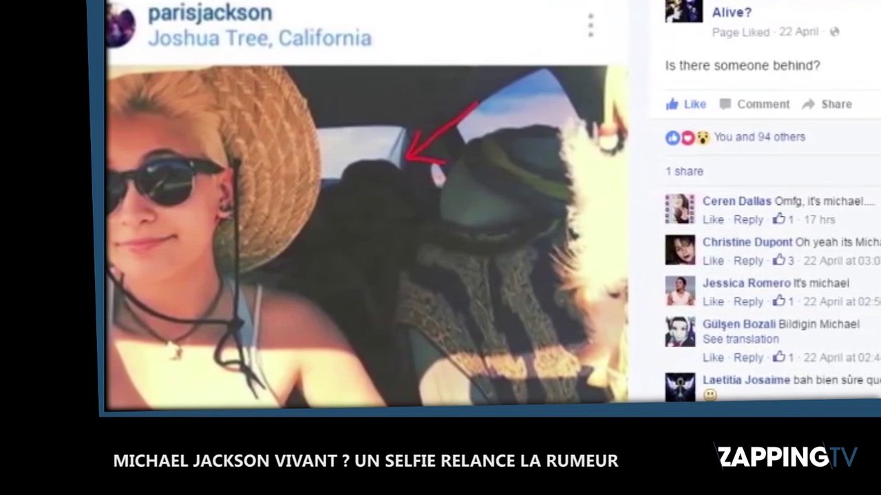 Michael Jackson toujours en vie ? Un selfie sème le doute (Vidéo)