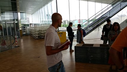 La nouvelle bibliothèque de Caen en avant-première : le premier étage (2/2)