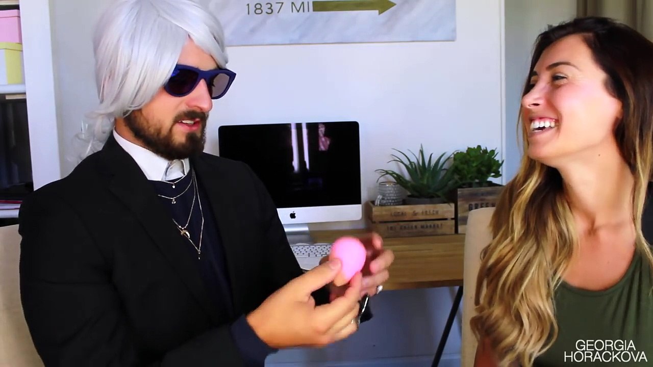 KARL does my makeup !