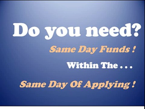Same Day Short Term Loans Online New Way Of Accessing Funding In Same Day!