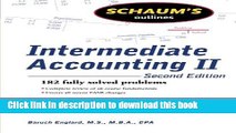 Read Schaum s Outline of Intermediate Accounting II, 2ed (Schaum s Outlines)  Ebook Free