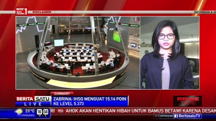 IHSG Kembali Ditutup Menguat