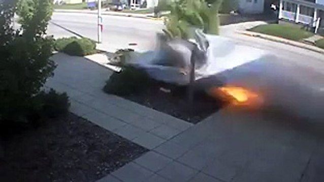 Un chauffard se crashe à 160 kmh alors que la rue etait limitée à 40 kmh