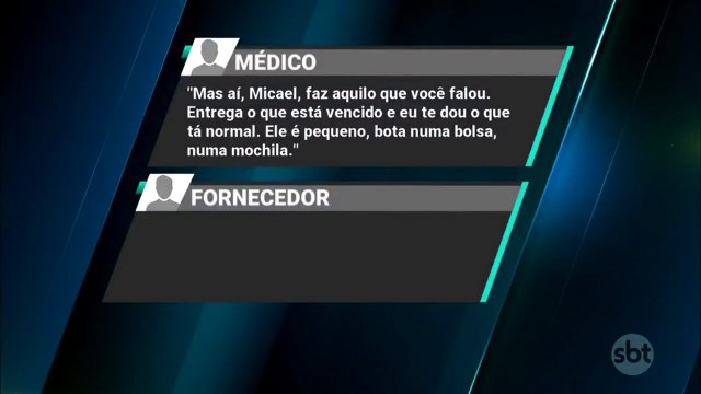Novos áudios revelam conversas de médicos da `Máfia das Próteses`