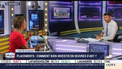 L'œil de la presse: Comment bien investir dans les oeuvres d'art ? - 06/09