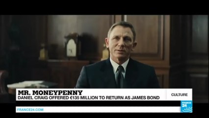 Cinema: Daniel Craig offered record €135 million to return as James Bond!