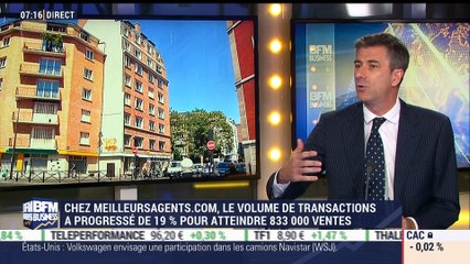 Immobilier en France: "Les prix sont en hausse dans 8 villes sur 11", Sébastien De Lafond - 06/09