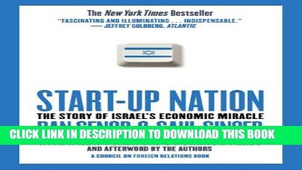 [PDF] Start-up Nation: The Story of Israel s Economic Miracle Popular Collection
